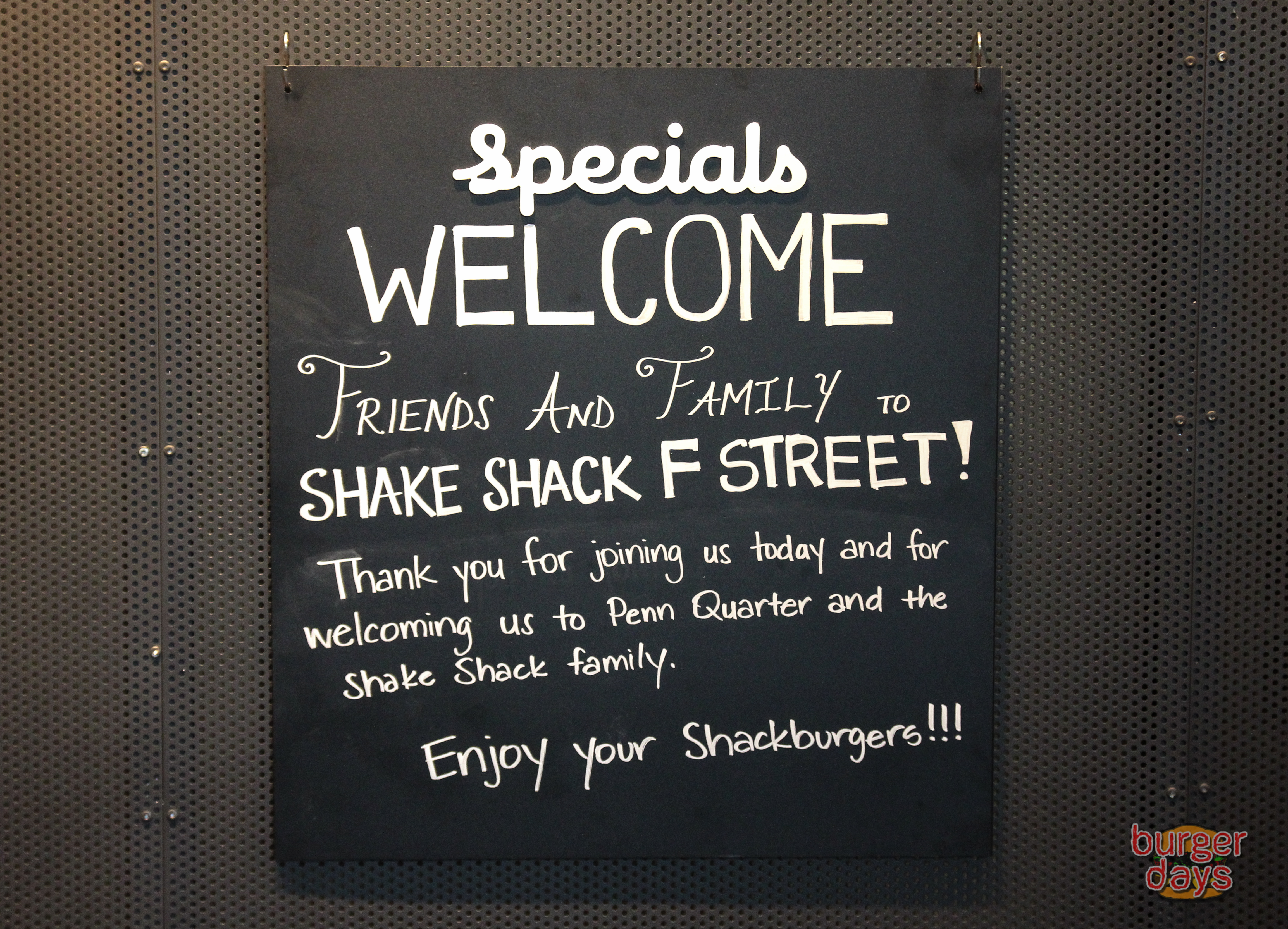Shake Shack - Weekend lineup: your friends, the game, and