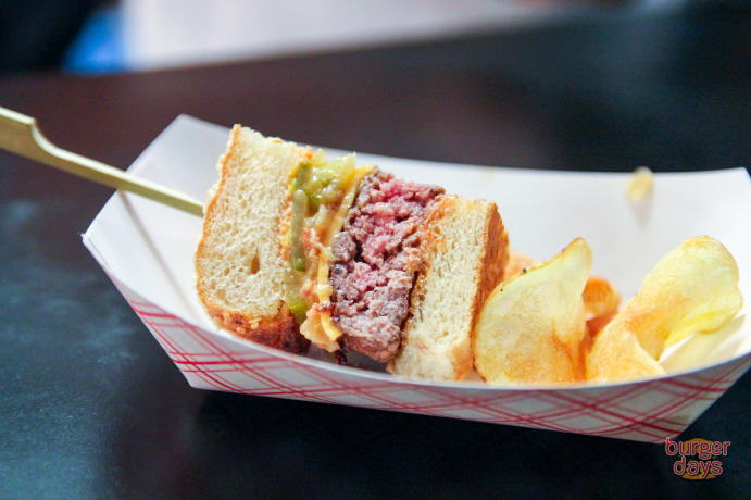 Capon's five-time NYC Burger Bash-winning Bash Burger.
