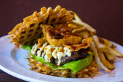 Mad Fox & Burger Days Collaborate on Chicken & Waffle Burger for F.C. Restaurant Week