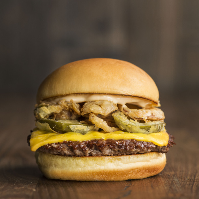 Mark Rosati's Pickled Jalapeno Burger at Shake Shack in Dupont. (Photo: Shake Shack)